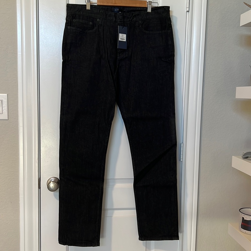 Men’s Five Four black jeans.